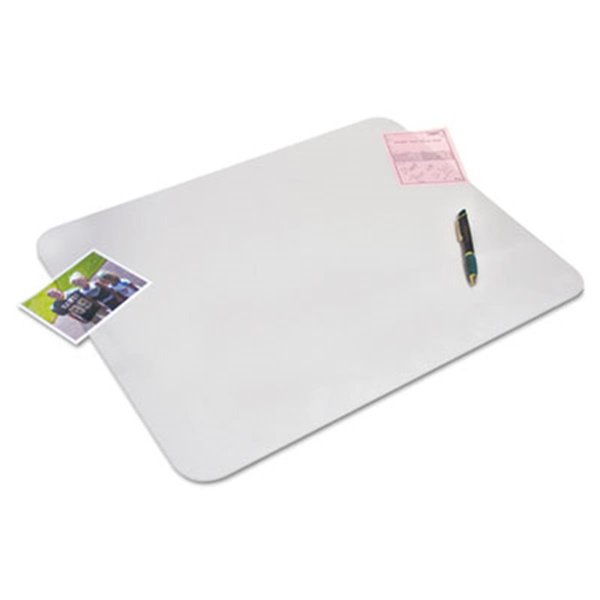 Artistic KrystalView Desk Pad with Anti Bacteria, Matte Finish, 36 x 20, Clear AR30715